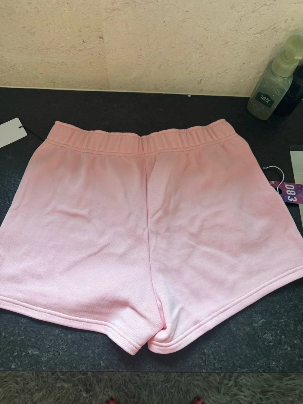 83. ALO Accolade Shorts in Pink Marshmallow
